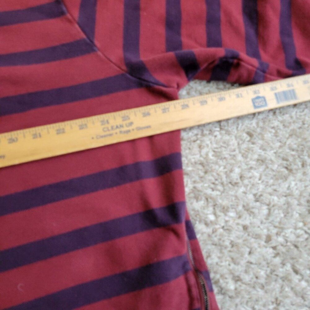 Niike Sportswear Sweatshirt Mens 3XL Red Striped Lebron Pocket Crewneck Long Slv - Picture 5 of 11